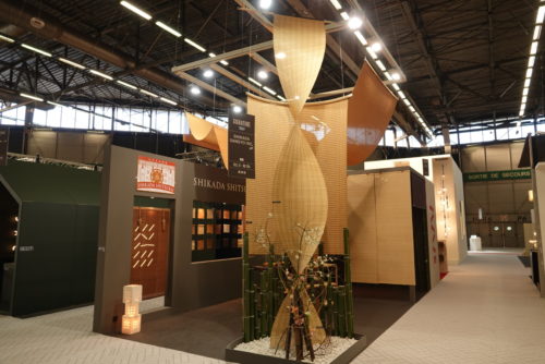 料亭 和室 オブジェ 日本製 竹すだれ 88x80cm 2枚 縁付 風情 趣