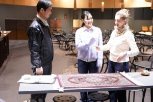 留学生インターンシップの様子